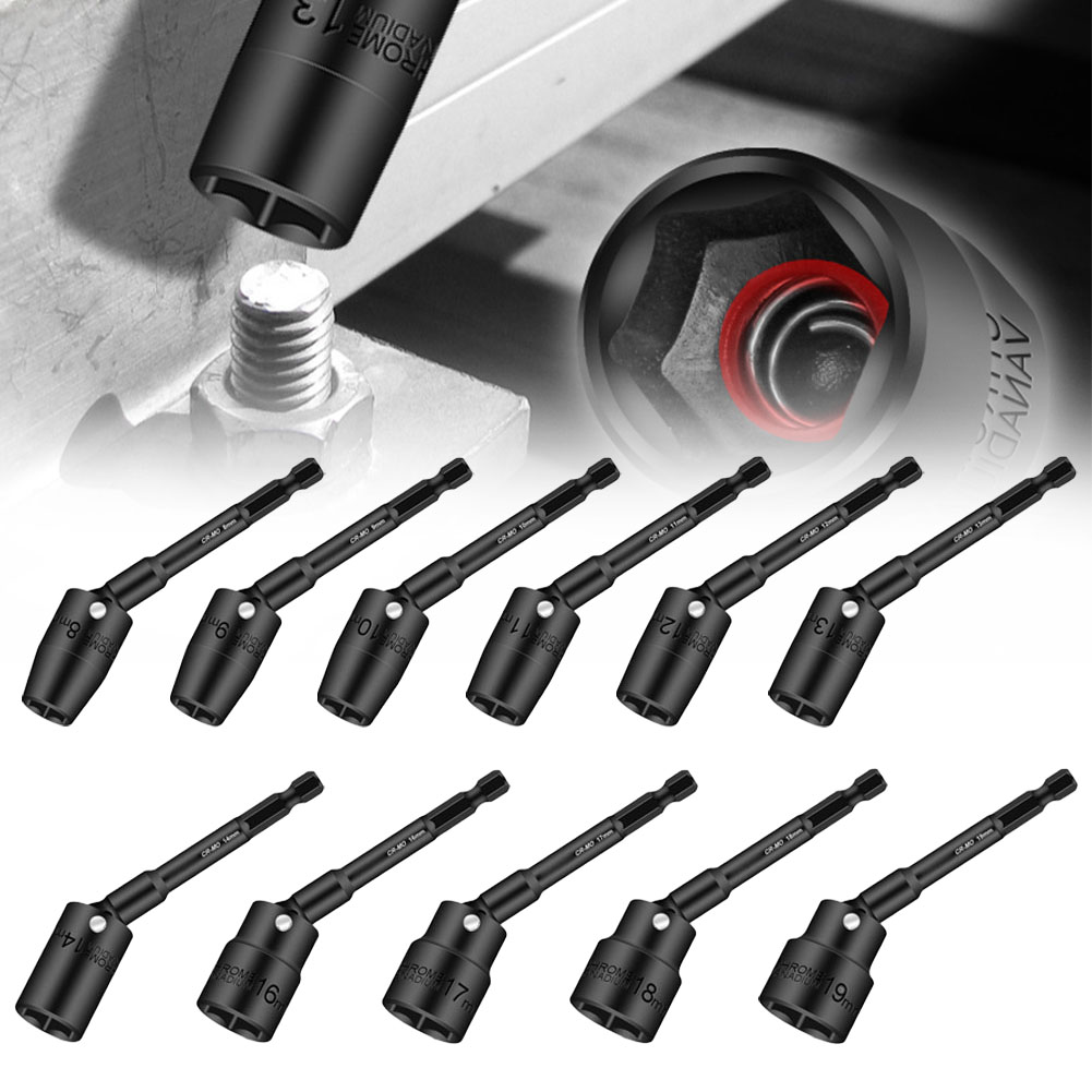 Power Tools Online - H8-H19 hexagonal de 100mm, cabezal giratorio