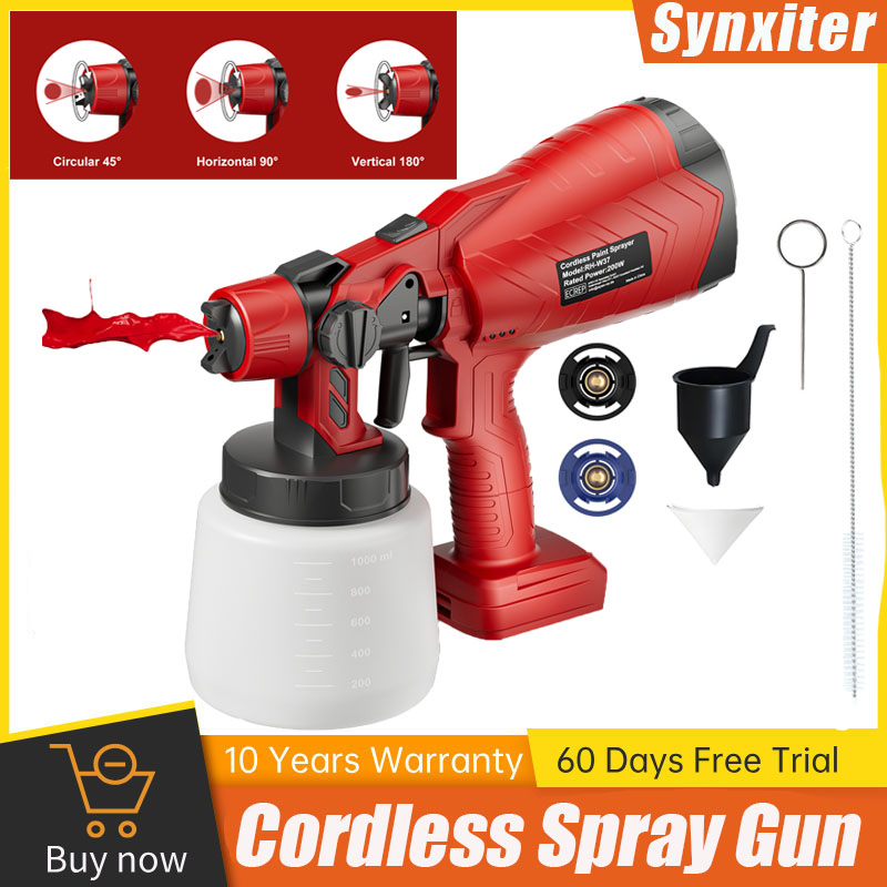 Power Tools For Windows - Pistola pulverizadora eléctrica inalámbrica para Milwaukee,