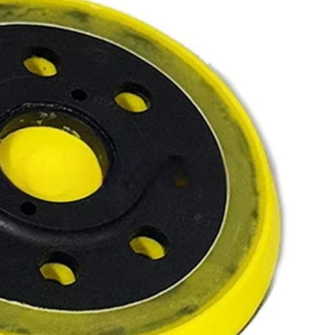 Power Tools Yellow And Black - Disco de pulido y lijado de