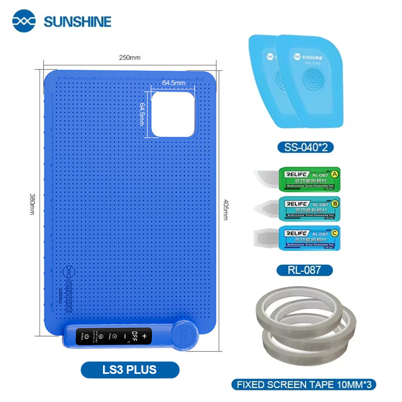 Power Tools Plus - SUNSHINE LS3 PLUS Plataforma de Calentamiento
