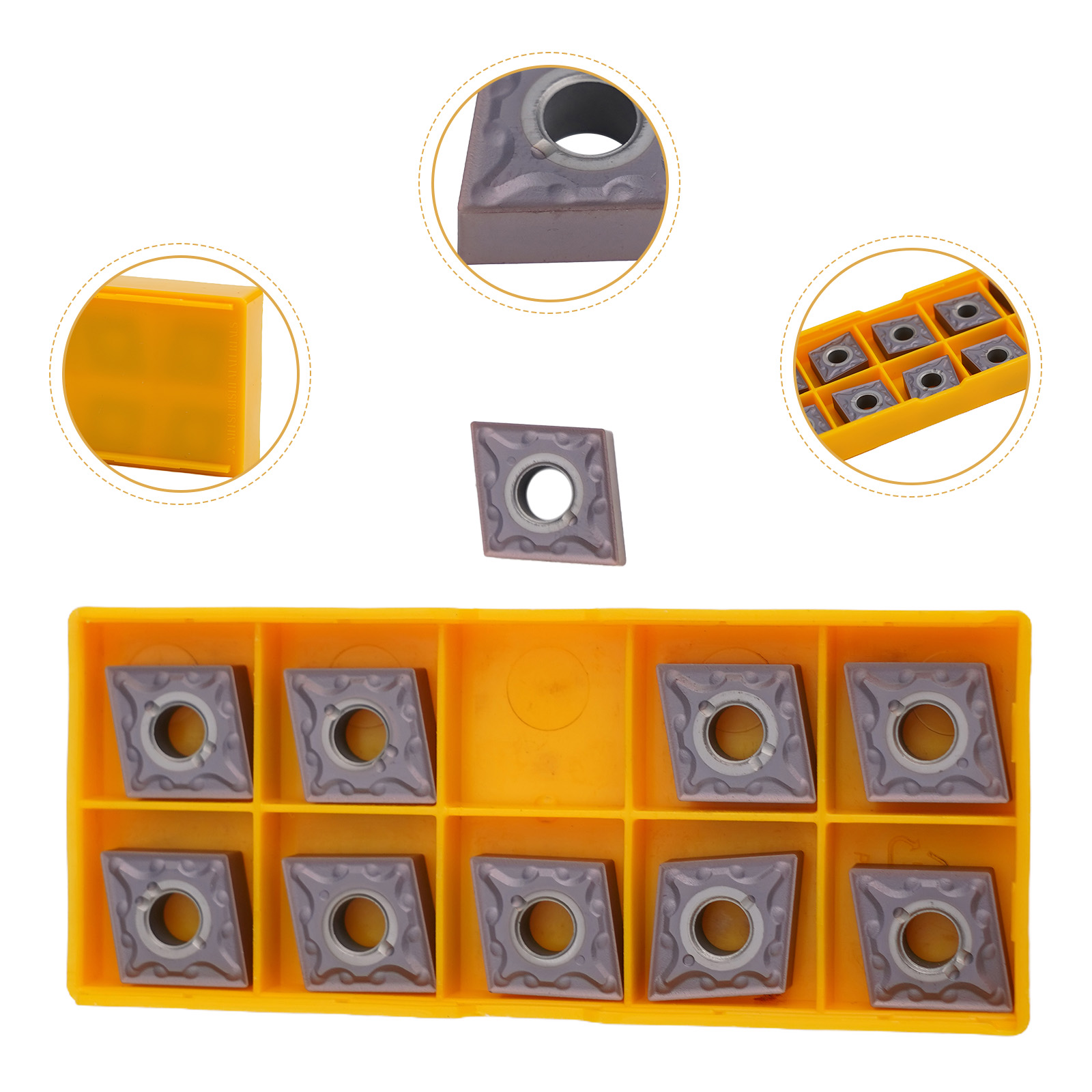Power Tools Yellow And Black - Nuevas plaquitas de torneado de carburo