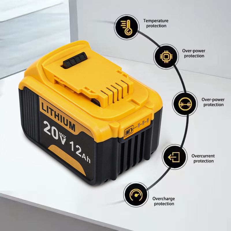 Compatible con baterías de ion - Power Tools Yellow And Black reseña y precio