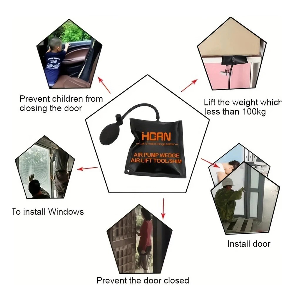 Cuñas de bomba de aire, Airbag - Power Tools For Windows reseña y precio