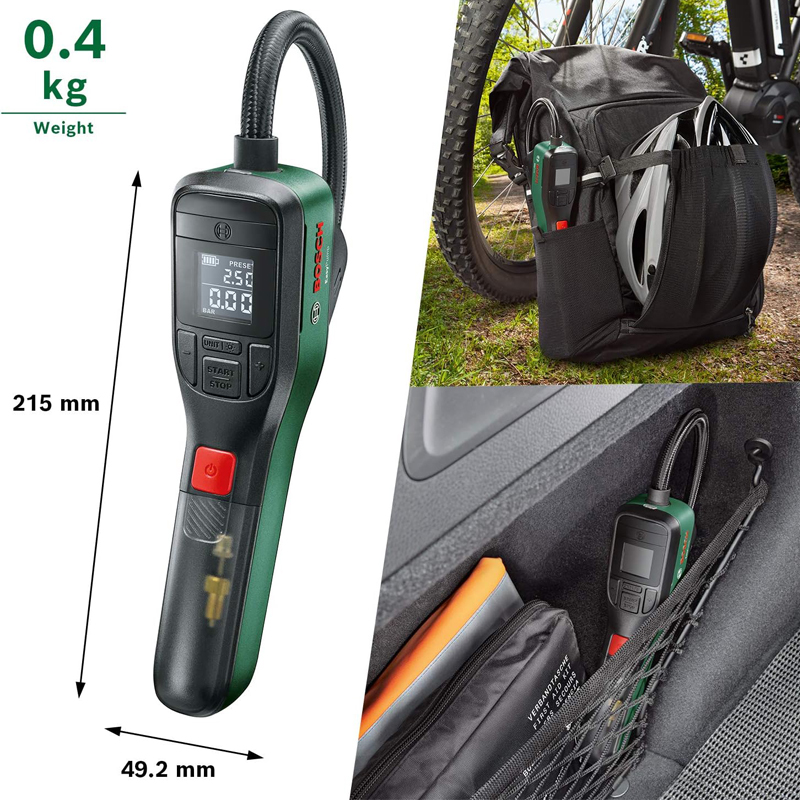 BOSCH Easy Pump, Inflador de A - Power Tools Accessories reseña y precio