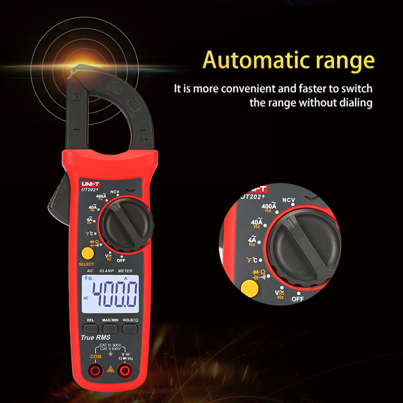 UNI-T UT204 + UT202A + AC medi - Power Tools Plus reseña y precio