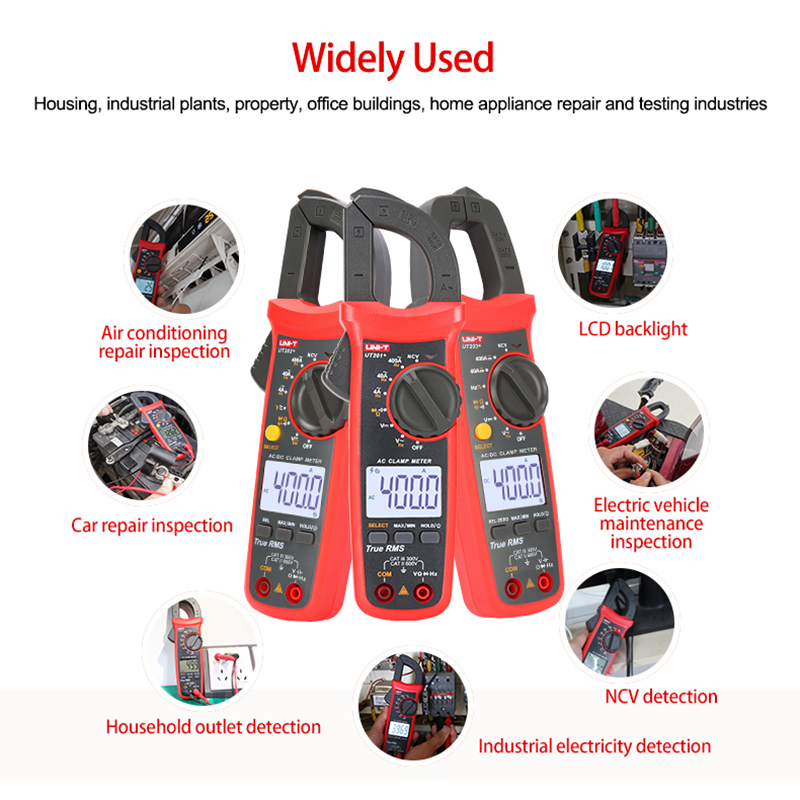UNI-T UT204 + UT202A + AC medi - Power Tools Plus reseña y precio