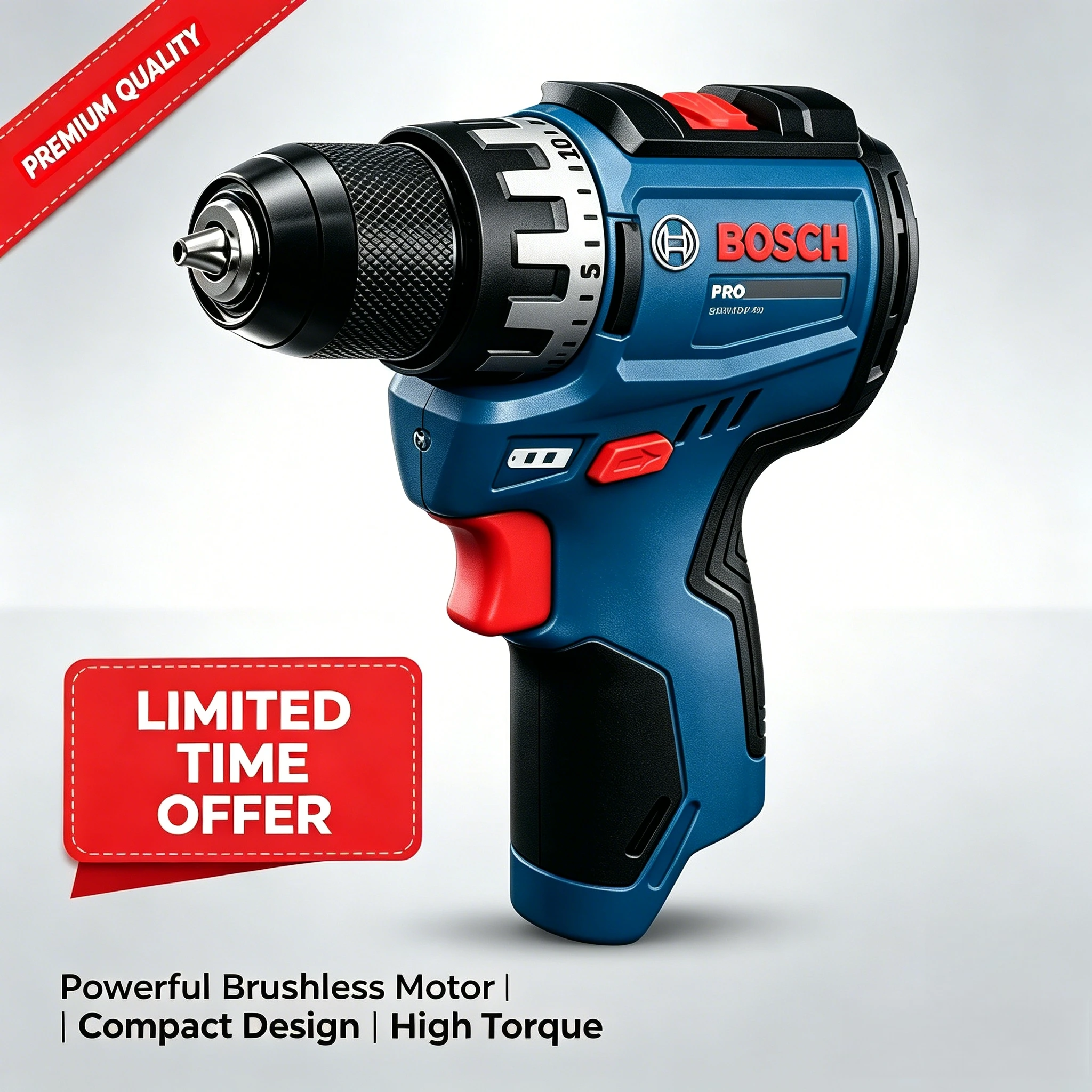 Taladro Inalámbrico Bosch Prof - Power Tools Jack reseña y precio