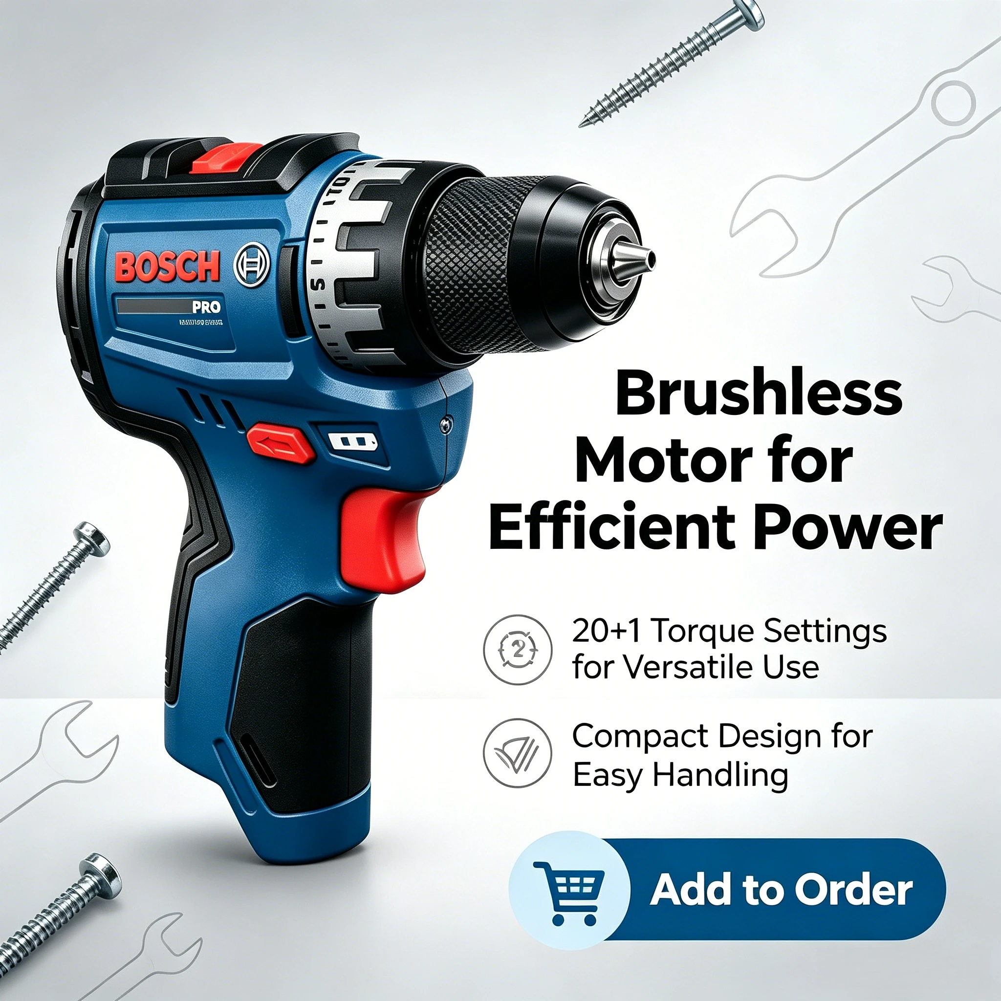 Taladro Inalámbrico Bosch Prof - Power Tools Jack reseña y precio