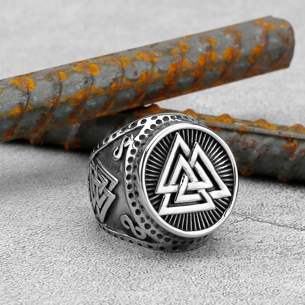 Anillo de runas de poder con l - Power Tools Logo reseña y precio