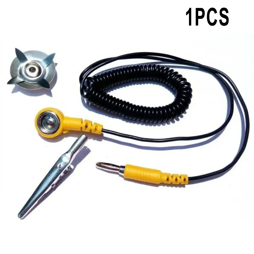 Cable de tierra ESD antiestáti - Power Tools Yellow And Black reseña y precio