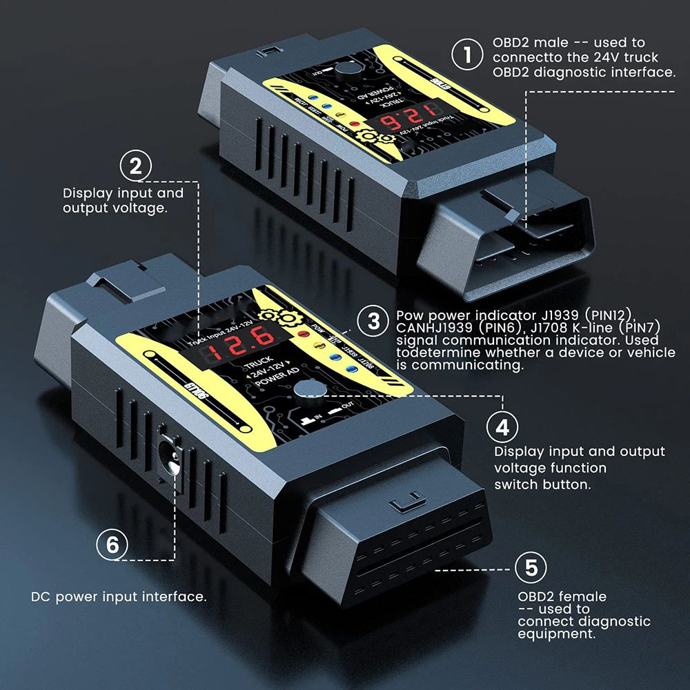 Godiag GT106 Plus adaptador de - Power Tools Plus reseña y precio
