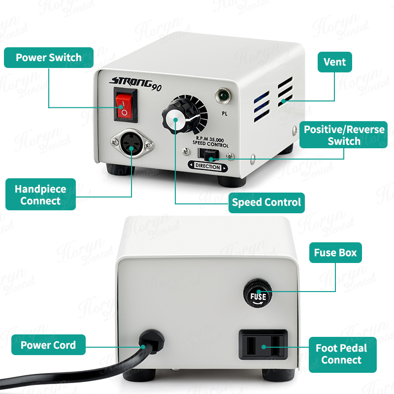 65W fuerte 90 Micromotor 102L/ - Power Tools Jack reseña y precio