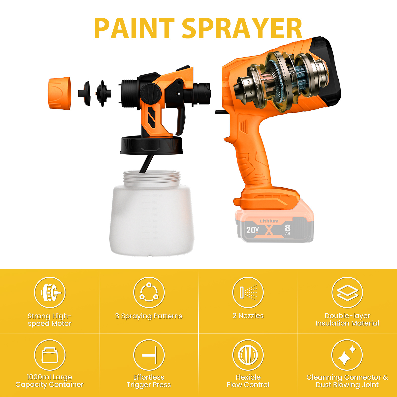 Pistola pulverizadora eléctric - Power Tools For Windows reseña y precio